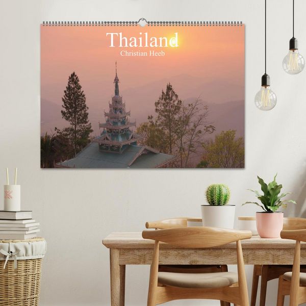 Produktbild: Thailand Christian Heeb (Wandkalender 2026 DIN A2 quer), CALVENDO Monatskalender