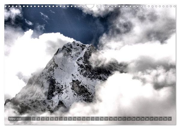 Produktbild: Himalaya - Gipfel des Sagarmatha Nationalparks (Wandkalender 2026 DIN A3 quer), CALVENDO Monatskalender