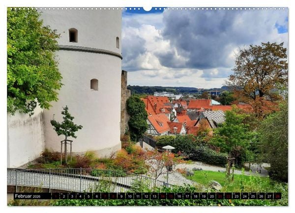 Produktbild: Biberach an der Ri&szlig; (hochwertiger Premium Wandkalender 2026 DIN A2 quer), Kunstdruck in Hochglanz