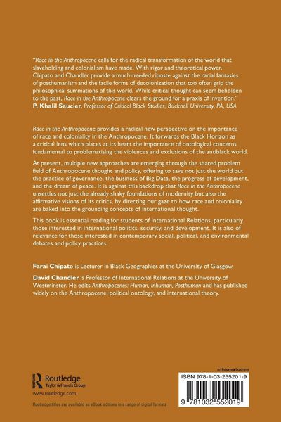 Produktbild: Race in the Anthropocene