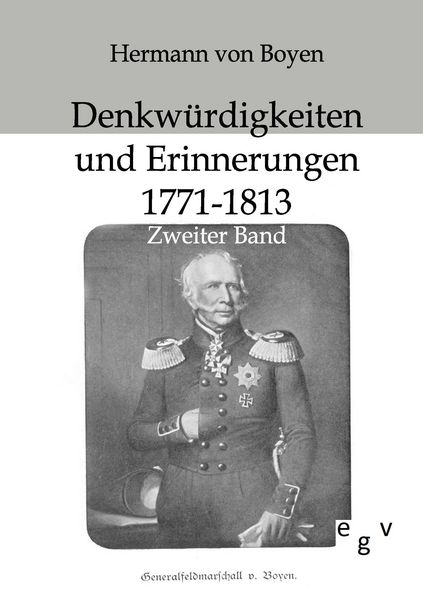 Produktbild: Denkw&uuml;rdigkeiten und Erinnerungen 1771-1813
