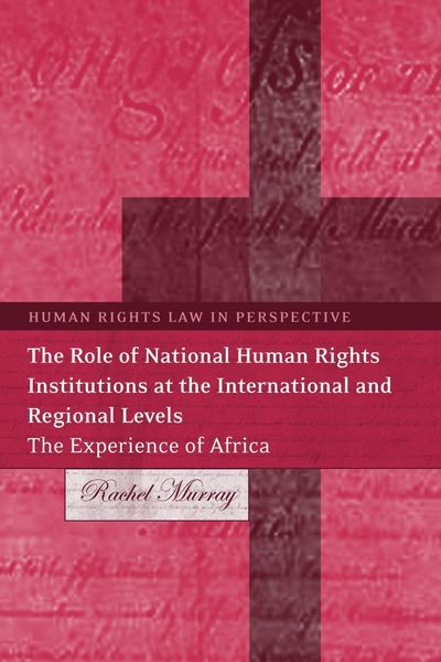 Produktbild: The Role of National Human Rights Institutions at the International and Regional Levels