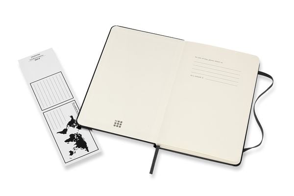 Produktbild: Moleskine Notizbuch Medium, Liniert, Schwarz