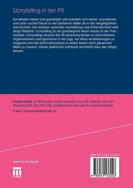 Produktbild: Storytelling in der PR