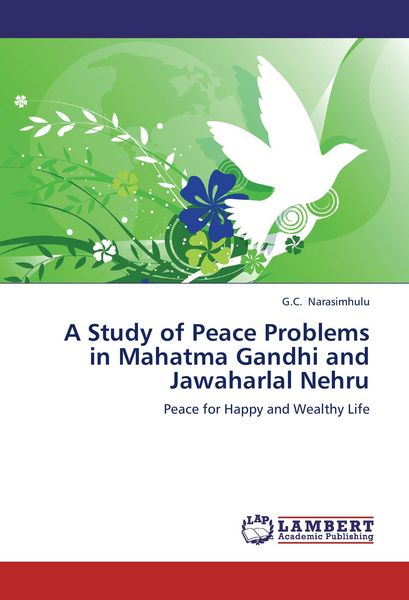 Produktbild: A Study of Peace Problems in Mahatma Gandhi and Jawaharlal Nehru