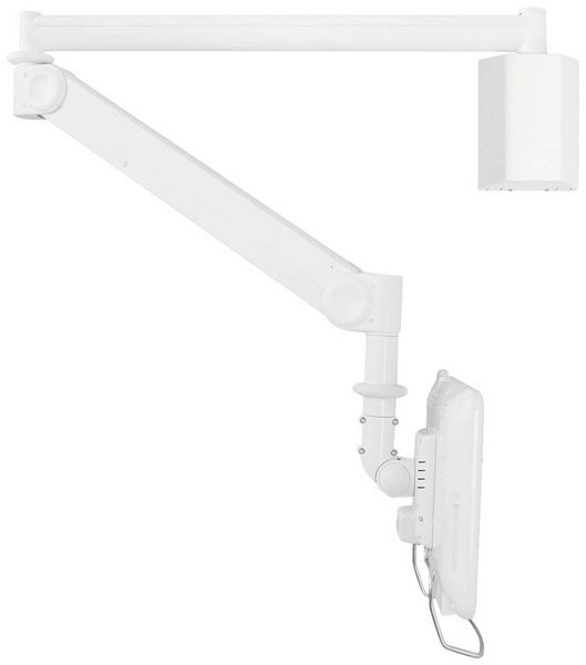 Produktbild: Neomounts FPMA-HAW100 Medical Monitor-Wandhalterung 1 Display(s) 25,4 cm (10") - 61 cm (24") Wei&szlig; H&ouml;henverstellbar, Neigbar, Schwenkbar, Ausziehbar