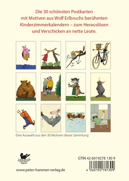 Produktbild: Wolf Erlbruchs gro&szlig;e Postkartenedition
