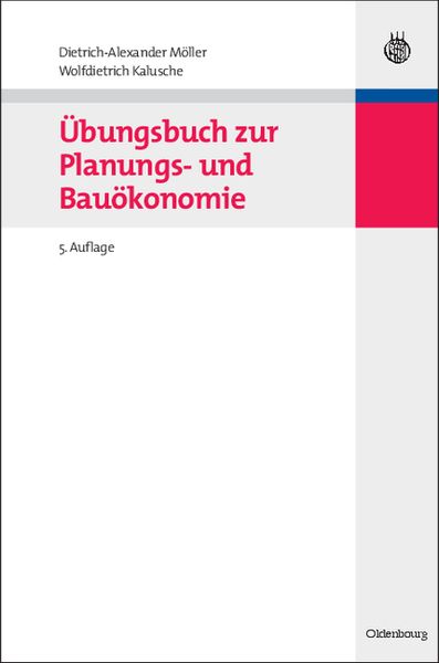 Produktbild: &Uuml;bungsbuch zur Planungs- und Bau&ouml;konomie