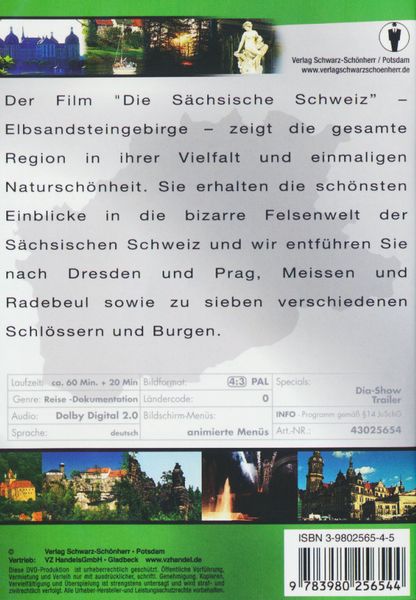 Produktbild: Die S&auml;chsische Schweiz