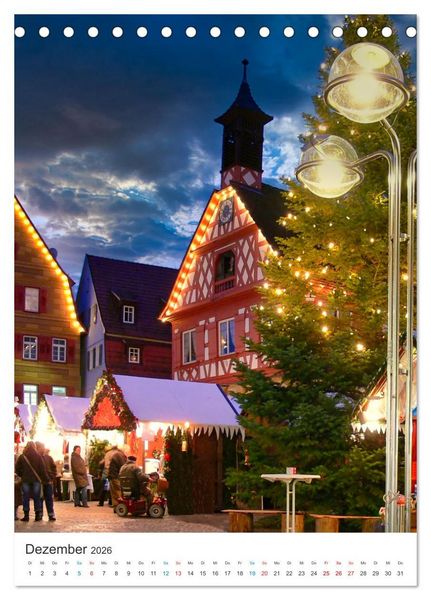 Produktbild: Waiblingen im Fokus (Tischkalender 2026 DIN A5 hoch), CALVENDO Monatskalender