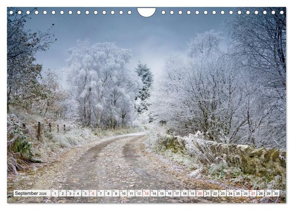 Produktbild: Winter. Zauberhafte Schneelandschaften (Wandkalender 2026 DIN A4 quer), CALVENDO Monatskalender