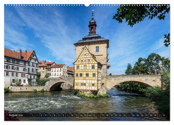 Produktbild: Deutschland - Malerische St&auml;dte (hochwertiger Premium Wandkalender 2026 DIN A2 quer), Kunstdruck in Hochglanz
