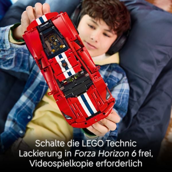 Produktbild: LEGO Technic 42235 Ferrari 488 PISTA Auto, Bauspielzeug f&uuml;r Kinder ab 9 Jahren, Ferrari-Merch