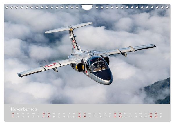 Produktbild: Saab Airpower (Wandkalender 2026 DIN A4 quer), CALVENDO Monatskalender