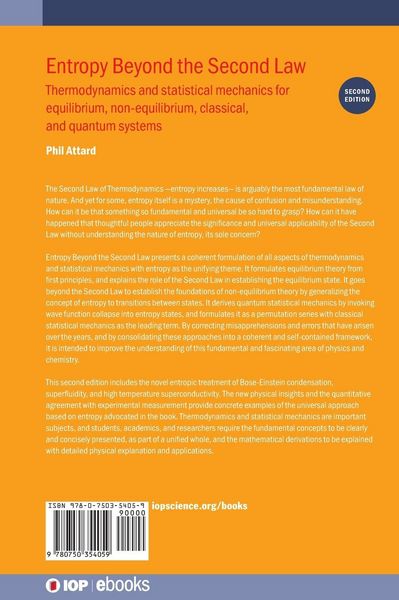 Produktbild: Entropy Beyond the Second Law (Second Edition)