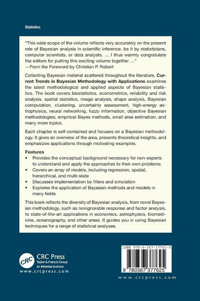Produktbild: Current Trends in Bayesian Methodology with Applications