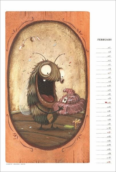 Produktbild: Zozoville Kalendarium 2027 - The Art of Mateo Dineen & Johan Potma
