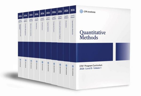 Produktbild: 2026 Cfa Program Curriculum Level II Box Set