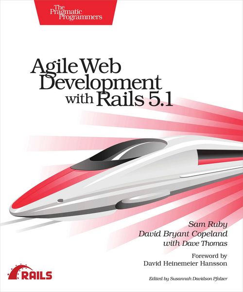 Produktbild: Agile Web Development with Rails 5.1