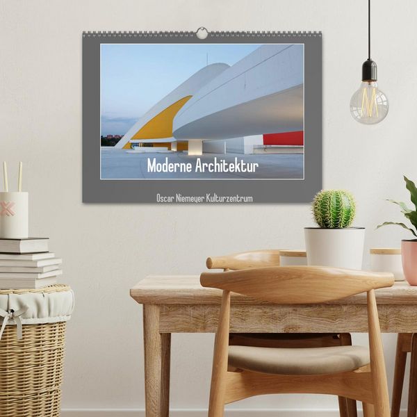 Produktbild: Moderne Architektur - Oscar Niemeyer Kulturzentrum (Wandkalender 2026 DIN A3 quer), CALVENDO Monatskalender
