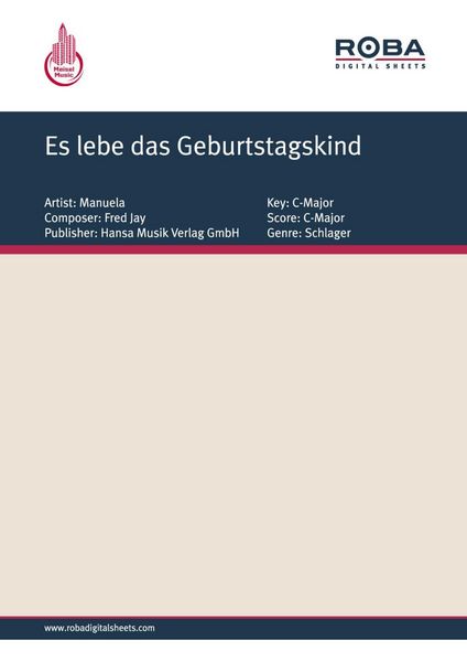 Produktbild: Es lebe das Geburtstagskind