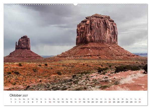 Produktbild: USA &ndash; Landschaft und Sehnsucht (Wandkalender 2027 DIN A2 quer), CALVENDO Monatskalender