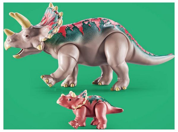 Produktbild: 71821 Triceratops mit Jungtier