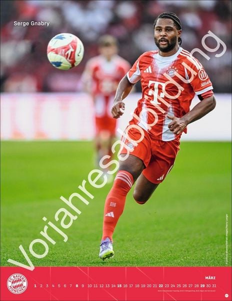 Produktbild: FC Bayern M&uuml;nchen Posterkalender 2027