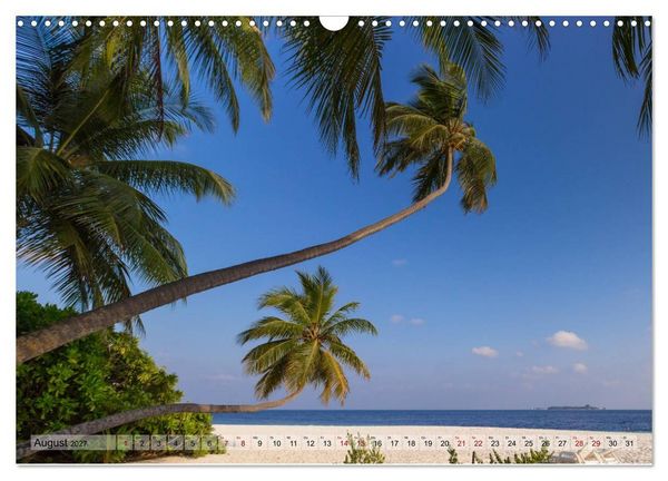 Produktbild: Malediven - Traumhaftes Paradies im Indischen Ozean (Wandkalender 2027 DIN A3 quer), CALVENDO Monatskalender