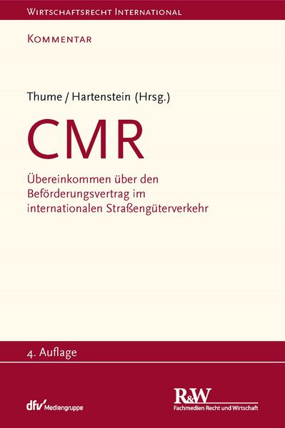 Produktbild: CMR - Kommentar