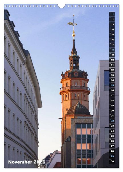 Produktbild: Mein Leipzig (Wandkalender 2026 DIN A3 hoch), CALVENDO Monatskalender