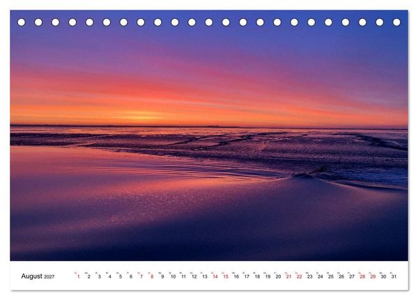 Produktbild: Pellwormer Ogenblicke, ein Streifzug durch ein Inseljahr (Tischkalender 2027 DIN A5 quer), CALVENDO Monatskalender