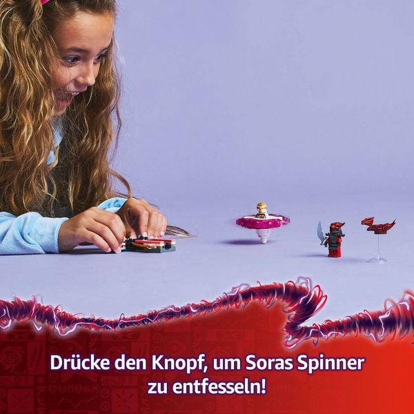 Produktbild: LEGO NINJAGO Soras Drachen-Spinjitzu-Spinner - Ninja Spielzeug 71824
