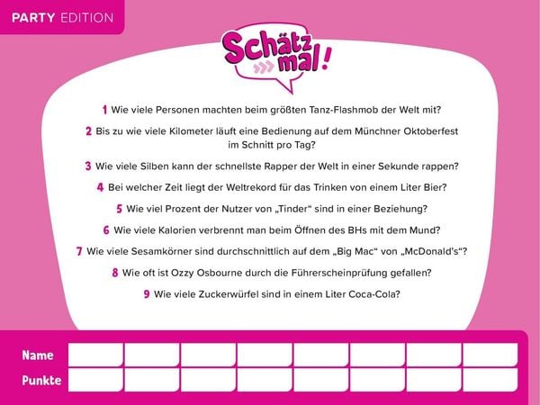 Produktbild: Sch&auml;tz mal! Party Edition