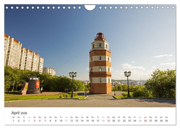 Produktbild: Russlands Norden 2026 (Wandkalender 2026 DIN A4 quer), CALVENDO Monatskalender