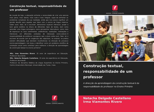 Produktbild: Constru&ccedil;&atilde;o textual, responsabilidade de um professor