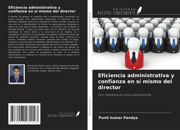 Produktbild: Eficiencia administrativa y confianza en s&iacute; mismo del director