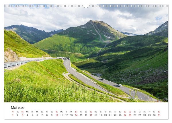 Produktbild: Schweizer Alpenp&auml;sse (Wandkalender 2026 DIN A3 quer), CALVENDO Monatskalender
