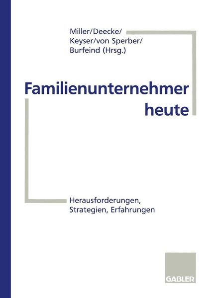 Produktbild: Familienunternehmer heute