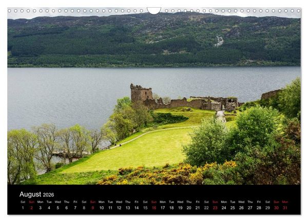 Produktbild: Historic Scotland (Wall Calendar 2026 DIN A3 landscape), CALVENDO 12 Month Wall Calendar