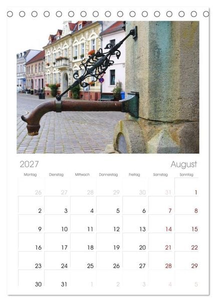 Produktbild: Tischplaner 2027 - Buckow - Perle der M&auml;rkischen Schweiz (A5 Tischkalender zum Aufstellen) CALVENDO