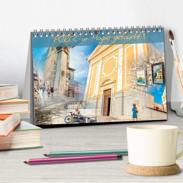 Produktbild: POREC in Magie getaucht! (Tischkalender 2026 DIN A5 quer), CALVENDO Monatskalender