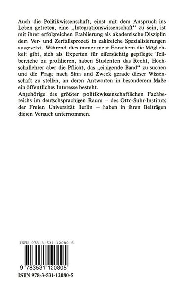 Produktbild: Was hei&szlig;t und zu welchem Ende betreiben wir Politikwissenschaft?