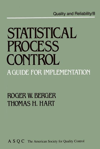Produktbild: Statistical Process Control