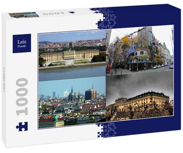 Produktbild: Lais Puzzle Collage Wien 1000 Teile