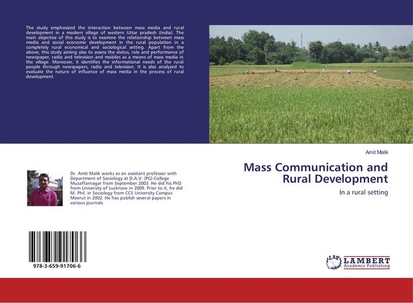 Produktbild: Mass Communication and Rural Development