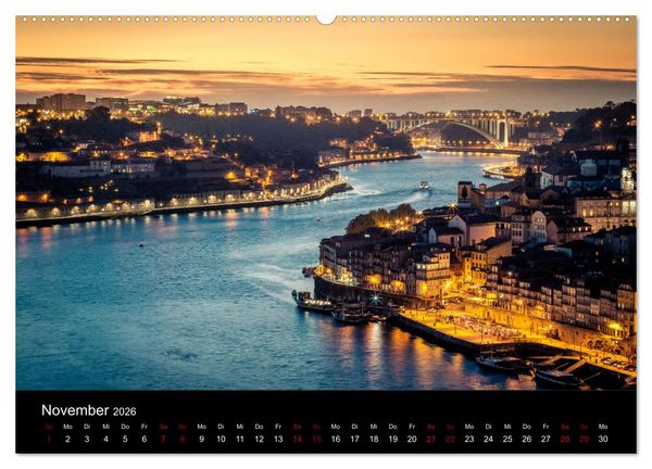 Produktbild: Portugisische Landschaften (Wandkalender 2026 DIN A2 quer), CALVENDO Monatskalender
