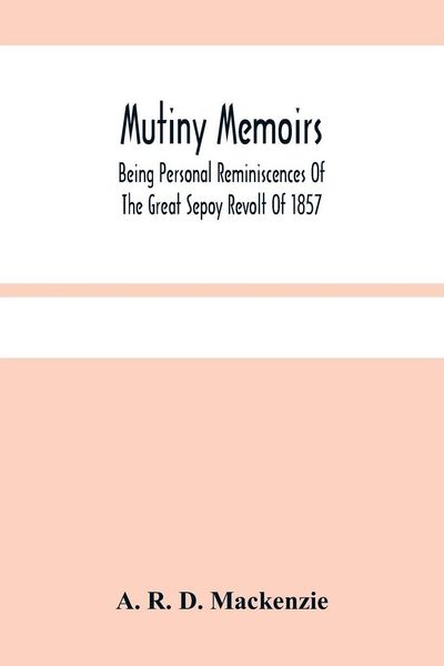 Produktbild: Mutiny Memoirs