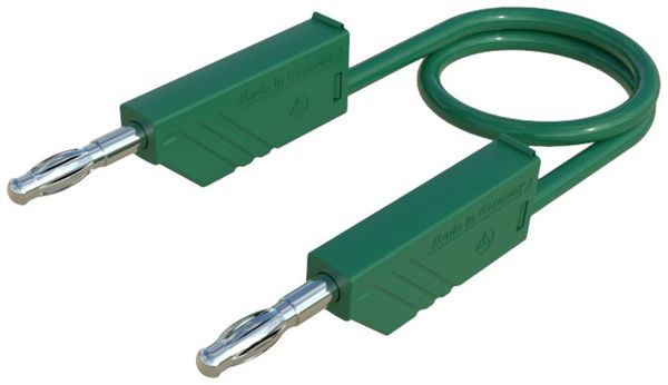 Produktbild: Hirschmann Test & Measurement CO MLN 200/1 Messleitung Lamellenstecker 4 mm Lamellenstecker 4 mm 2.00 m Gr&uuml;n 1 St.