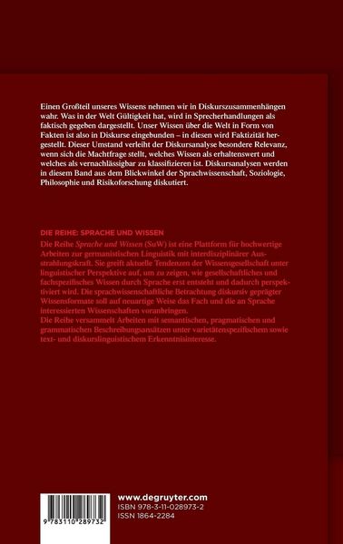 Produktbild: Faktizit&auml;tsherstellung in Diskursen